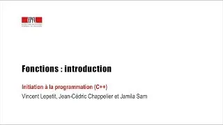 Miniature : Fonctions : introduction