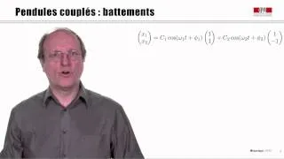 Miniature : 27.3 Expériences : oscillateurs harmoniques couplés