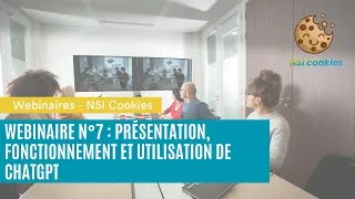 Miniature : Webinaire n°7 : Présentation, fonctionnement et utilisation de ChatGPT