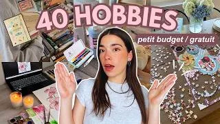 Miniature : 40 hobbies gratuits ou pas chers à essayer au lieu de scroller