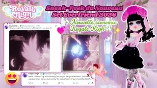 Miniature : 👑💎 ROYALE HIGH - APERÇU DU NOUVEAU SET EVERFRIEND 2026 😍💕