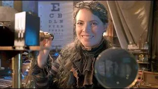 Miniature : Back to the Steampunk Optometrist | ASMR Roleplay (thorough eye exam, ocular allergy test)