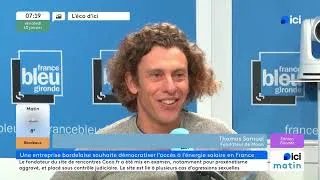 Miniature : Moon sur France Bleu : "Passer au solaire, c'est un double effet vertueux"
