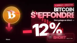 Miniature : J'analyse la chute de Bitcoin ( en live ! )