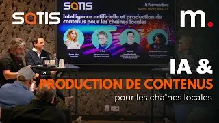 Miniature : Intelligence artificielle et production de contenus pour les chaînes locales - SATIS TV 2025