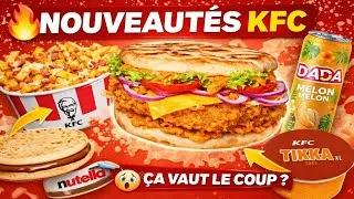 Miniature : KFC Nouveautés Crispy Naan , Nutella et Boisson DADA