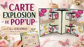 Miniature : [ THÈME CARTERIE] CARTE EXPLOSION POP'UP
