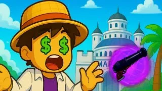 Miniature : J’ai obtenu + MASTERY le GUN le + CHER de la Sea 1 🔫💥 (Tuto Blox Fruits)