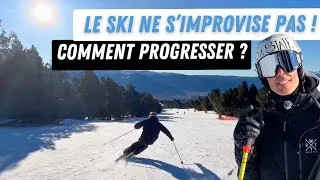Miniature : Comment progresser en ski ? 99% des skieurs ne le font pas