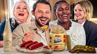 Miniature : Josiane Balasko goûte les produits qui ont fait le Buzz !! ( El Mordjene, Chewing-gum à 250€ … )