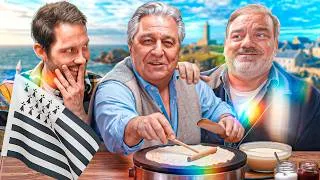 Miniature : Christian Clavier goûte les pires crêpes… et les meilleures avec Didier Bourdon !