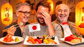 Miniature : Gérard Jugnot et Thierry Lhermitte goûtent les meilleurs Sushis de Paris ( et me foutent la honte )