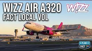 Miniature : WIZZ AIR A320  FACT AIRPORT FLIGHT  X PLANE 12 REALISTIC AIRBUS FLIGHT SIMULATION