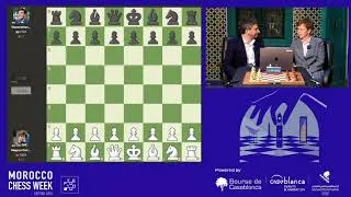 Miniature : Casablanca Chess Tournament - Recap of Day 1 with GM Laurent Fressinet and WGM Anna Burtasov