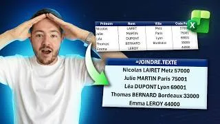 Miniature : Quelle fonction utiliser pour concatener en 2026 ? (CONCAT, CONCATENER, JOINDRE.TEXTE)