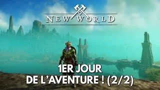 Miniature : New World Gameplay FR : 1er Jour de l'Aventure ! Partie 2/2 - VOD Live