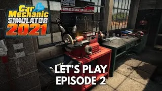 Miniature : Car Mechanic Simulator 2021 Let's Play FR : Episode 2, on s'équipe !
