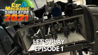 Miniature : Car Mechanic Simulator 2021 Let's Play FR : Episode 1, Objectif 10k Crédits