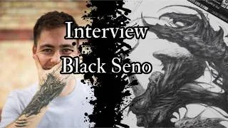 Miniature : De Caravaggio au Blackwork 🔥 Black Seno dessine en live et parle de son art chez Moskito Games