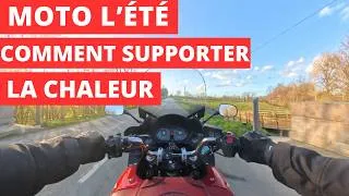 Miniature : Moto et canicule : faut-il choisir entre confort et sécurité ?