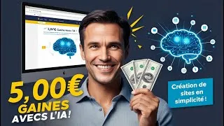 Miniature : Créer un Site Professionnel en 30 Secondes (No-Code) avec IA