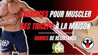 Miniature : Comment avoir des triceps massifs à la maison avec des bandes de résistances (résultats garantis)