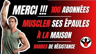 Miniature : Muscler ses épaules avec des élastiques (à la maison)