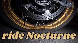 Miniature : Ride moto imprévu de nuit : buée, galère, jantes pliées… et un bar pour finir