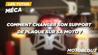 Miniature : TUTO MÉCA : Comment changer son support de plaque et ses clignotants sur sa moto ?