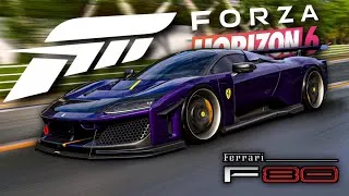 Miniature : FORZA HORIZON 6 - Ferrari F80 Custom & Test : LA MEILLEURE HYPERCAR DU JEU ! C'EST UN MONSTRE !