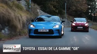 Miniature : Essai de la gamme GR de Toyota : GR Supra, GR86 et Yaris GR