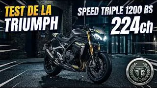 Miniature : "Test" 224 chevaux dans un 3 cylindres préparé 🚀🔥 "Triumph Speed Triple 1200 RS de 2024"