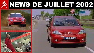 Miniature : Citroën JTC - Lancement du C8, boîte SensoDrive de la C3, Citroën Chine, rallye de l'Acropole