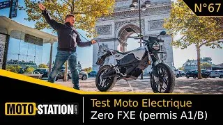 Miniature : Essai Zero Motorcycles FXE : un supermot plein de jus pour les permis auto, 125 et moto A2 !