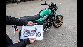 Miniature : Essai Kawasaki Z650RS : Ah.... Souvenir !