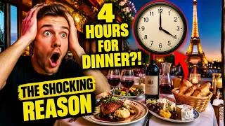Miniature : Why Do French Meals Last for Hours? Real French Food Culture Explained!
