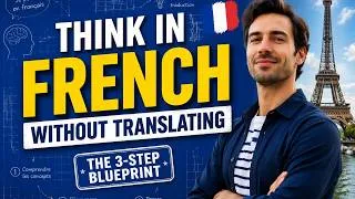 Miniature : Think in French Without Translating: The 3-Step Blueprint