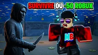 Miniature : Je dois SURVIVRE à Squid Game... ou je donne 50 Robux!