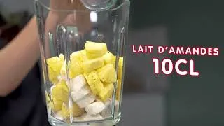 Miniature : Smoothie façon piña colada | Moulinex #moulinex #blender #fruits #summer