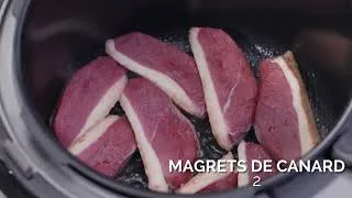 Miniature : Magret de canard au miel et aux pommes | Moulinex #moulinex #cookeo #sucrésalé