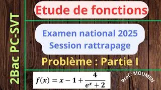 Miniature : Problème_Partie 1 ||Session Rattrapage 2025||2Bac PC/SVT