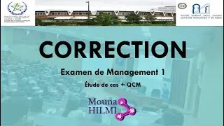 Miniature : Correction Examen Management : Étude de cas + QCM