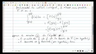 Miniature : Calcul intégral par changement de variables