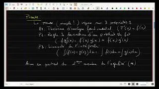 Miniature : Formule d'intégration par parties