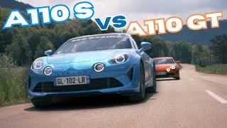 Miniature : COMPARATIF ALPINE A110 S vs A110 GT