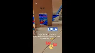 Miniature : J'ai construit une Porte Automatique en Utilisant un Arduino !