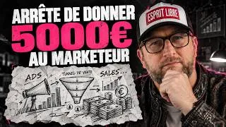Miniature : Arrêtez de donner 5 000€ aux marketeurs (Faites ceci avant)