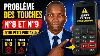 Miniature : Problème des tourches numéro 8 et 9 d'un portable à tourche.