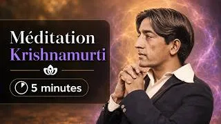 Miniature : Khrishnamurti méditation
