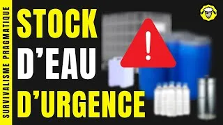 Miniature : STOCK D'EAU pour situation d’URGENCE : Le SEUL guide dont vous n'aurez jamais besoin (Survivalisme)